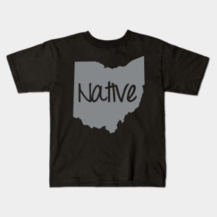 Ohio Native OH Pride Kids T-Shirt